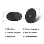 15W Fast Wireless Charger Pad - H&A Outlet