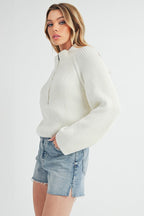 Debbie Half-Zip Sweater