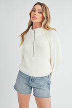 Debbie Half-Zip Sweater
