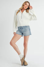 Debbie Half-Zip Sweater