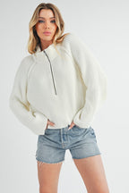 Debbie Half-Zip Sweater