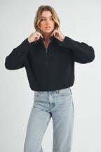 Debbie Half-Zip Sweater