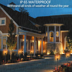 33 Led Outdoor Waterproof Solar Powered Small Torch Flame Lights - H&A Outlet