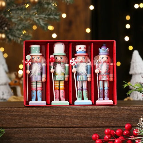 3/4/5PCS Christmas Tree Decoration Pecan Soldier Hanging Christmas - H&A Outlet