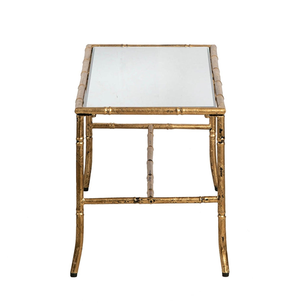 36x16x16.5' Antique Gold Coffee Table - H&A Outlet