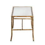 36x16x16.5' Antique Gold Coffee Table - H&A Outlet