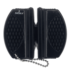 Kitchen Knife Set Kit | Red Handle & Black Magnetic Rack