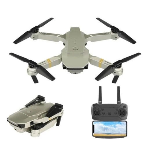 4K HD Dual Camera RC FPV WiFi Portable Wide Angle Foldable Quadcopter - H&A Outlet