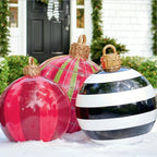 60cm Outdoor Christmas Inflatable Decorated Ball PVC Giant Big Large - H&A Outlet