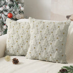 1pc Christmas Decorative Throw Cushion Set - Knitted Christmas