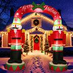 OurWarm 8FT Christmas Inflatables Outdoor Decorations,Giant Nutcracker