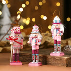 3/4/5PCS Christmas Tree Decoration Pecan Soldier Hanging Christmas