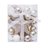 Champagne Gold Christmas Ball Decorations Christmas Tree Ornaments