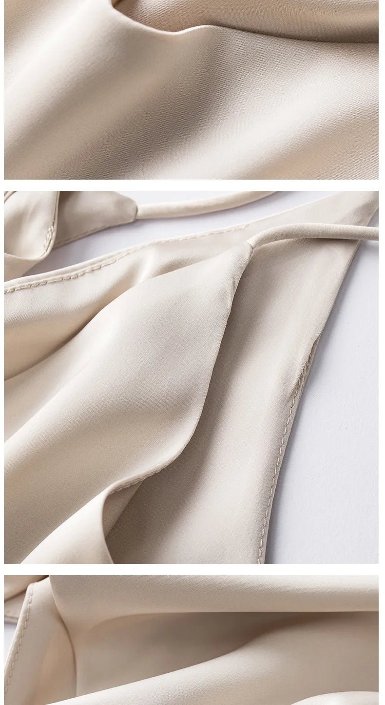 2024 Summer Camisole Slim Vest Sexy Women Sleeveless V-Neck Gray Tee