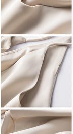 2024 Summer Camisole Slim Vest Sexy Women Sleeveless V-Neck Gray Tee