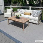 Aleid Blue Area Rug - Clearance - H&A Outlet