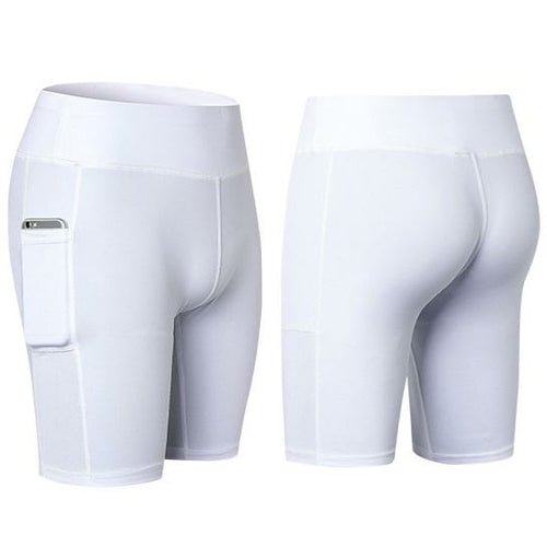 All Seasons Yoga Shorts Stretchable With Phone Pocket - H&A Outlet