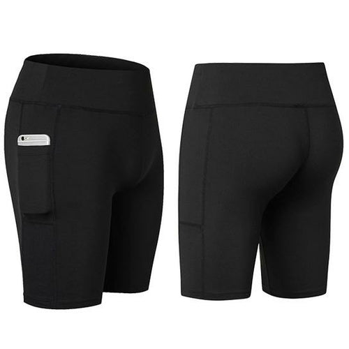All Seasons Yoga Shorts Stretchable With Phone Pocket - H&A Outlet