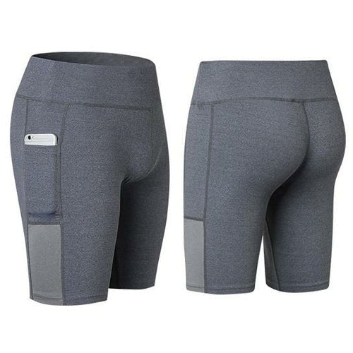 All Seasons Yoga Shorts Stretchable With Phone Pocket - H&A Outlet
