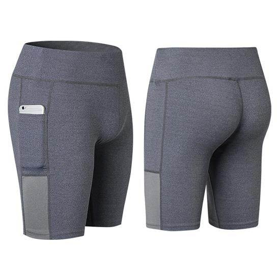 All Seasons Yoga Shorts Stretchable With Phone Pocket - H&A Outlet