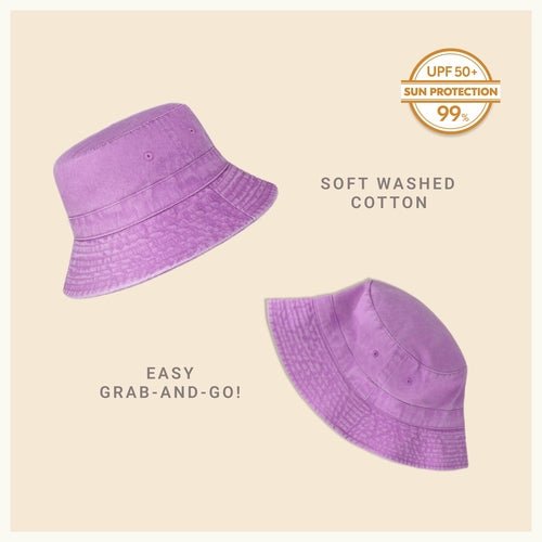 Classic Cotton Bucket Hat for Summer – Lightweight Cotton Sun Hat - H&A Outlet