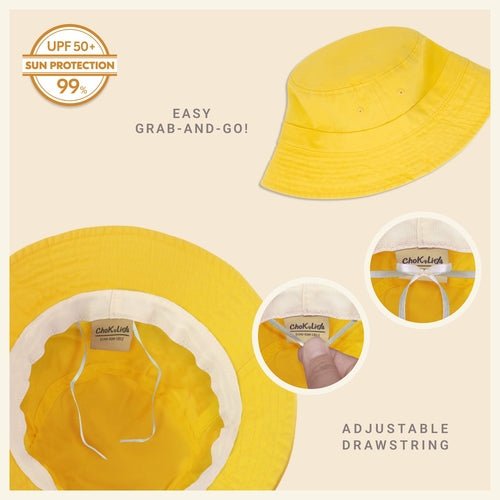 Classic Washed Cotton Bucket Hat - H&A Outlet