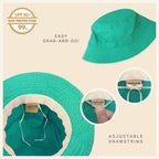 Classic Washed Cotton Bucket Hat - H&A Outlet