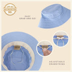 Classic Washed Cotton Bucket Hat - H&A Outlet