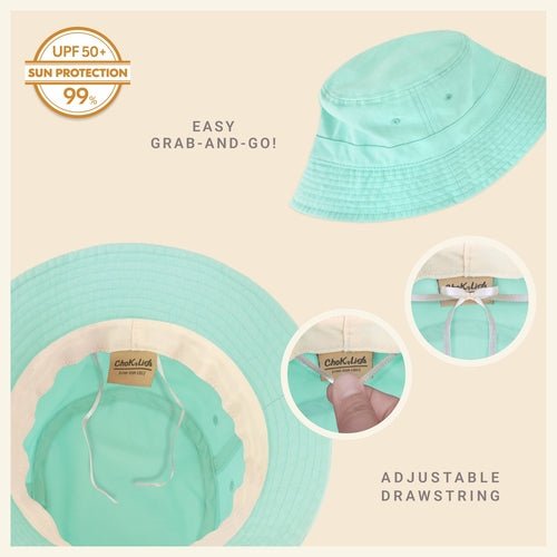 Classic Washed Cotton Bucket Hat - H&A Outlet