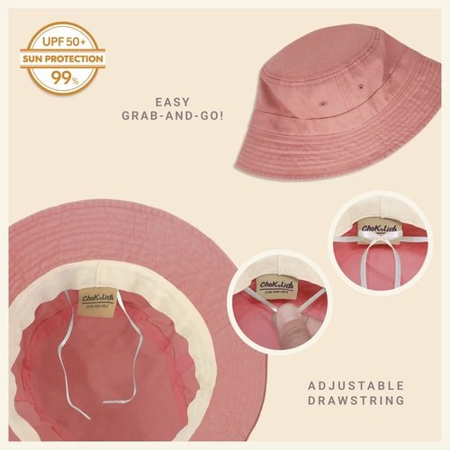 Classic Washed Cotton Bucket Hat - H&A Outlet
