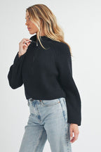 Debbie Half - Zip Sweater - H&A Outlet