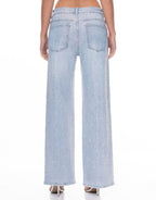 Denim Rhinestone Pants - H&A Outlet