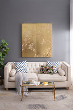 36x16x16.5' Antique Gold Coffee Table