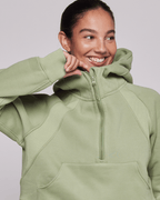 Effortless Fleece Half Zip Hoodie - H&A Outlet