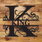 Fancy Monogram - Metal Wall Art/Decor - H&A Outlet