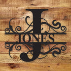 Fancy Monogram - Metal Wall Art/Decor - H&A Outlet