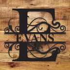 Fancy Monogram - Metal Wall Art/Decor - H&A Outlet