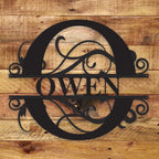 Fancy Monogram - Metal Wall Art/Decor - H&A Outlet