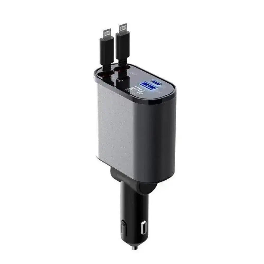 FAST 100W Car Phone Charger Lighter USB And TYPE - C Adapter - H&A Outlet