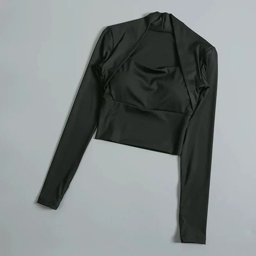 Fitness Chest Cushion Sports Top Women Long Sleeve Shirt - H&A Outlet