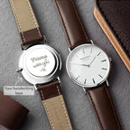Handwriting Gifts for Groom, Engraved Watch for Men - H&A Outlet