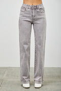 High Rise Slim Wide Straight - H&A Outlet
