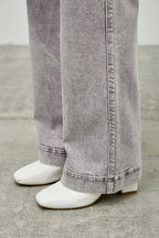 High Rise Slim Wide Straight - H&A Outlet