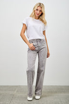 High Rise Slim Wide Straight - H&A Outlet