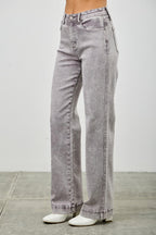 High Rise Slim Wide Straight - H&A Outlet