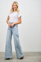 High Rise Wide Leg - H&A Outlet
