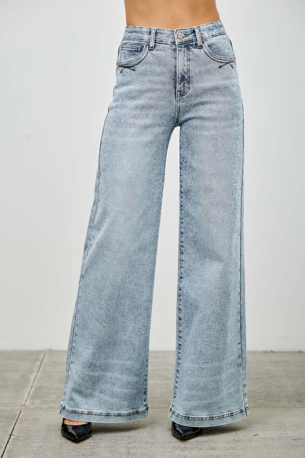 High Rise Wide Leg - H&A Outlet