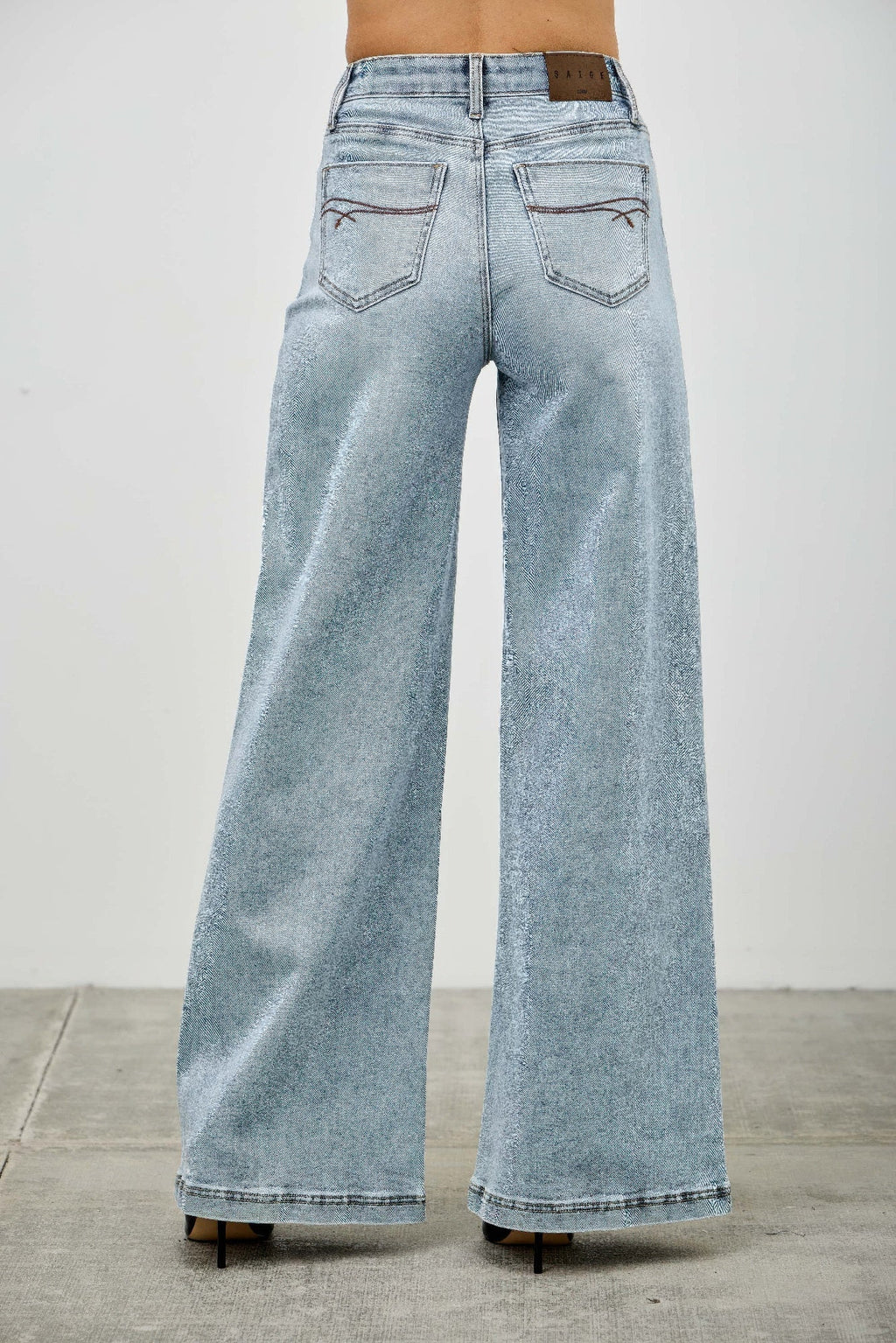 High Rise Wide Leg - H&A Outlet