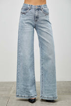 High Rise Wide Leg - H&A Outlet
