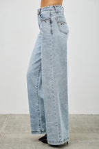 High Rise Wide Leg - H&A Outlet